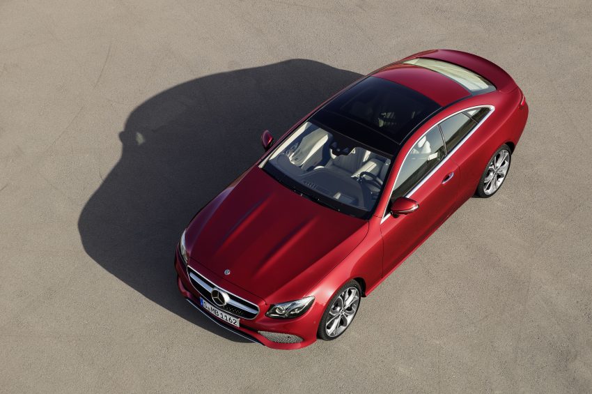 Mercedes-Benz E-Class Coupe ，帅气外表更强动力。 16030
