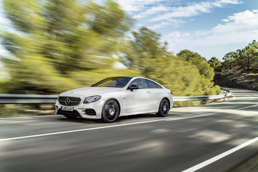 Mercedes-Benz E-Class Coupe ，帅气外表更强动力。 16034