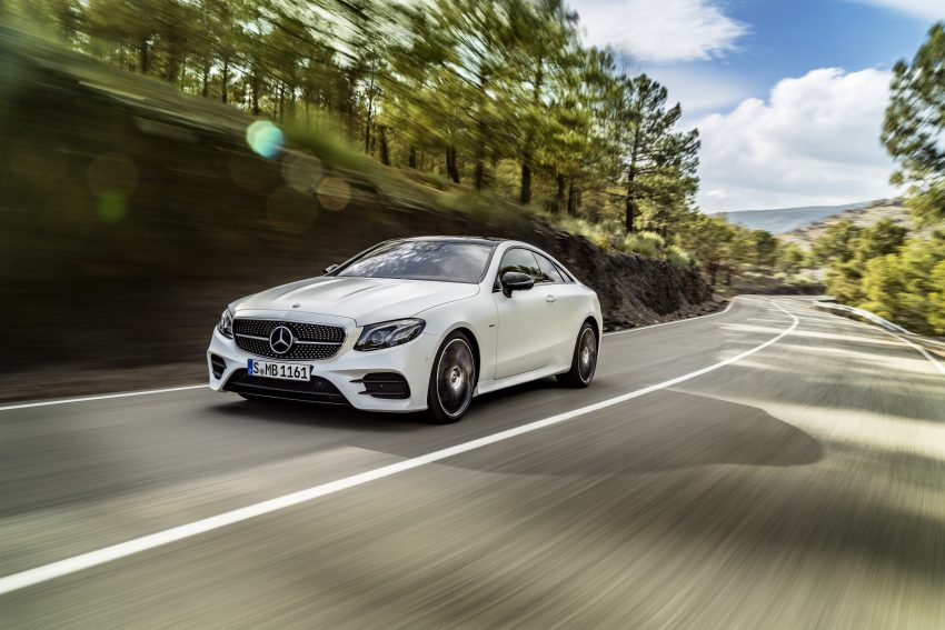 Mercedes-Benz E-Class Coupe ，帅气外表更强动力。 16035