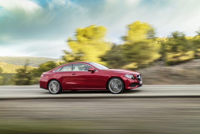Mercedes-Benz E-Class Coupe ，帅气外表更强动力。 16011