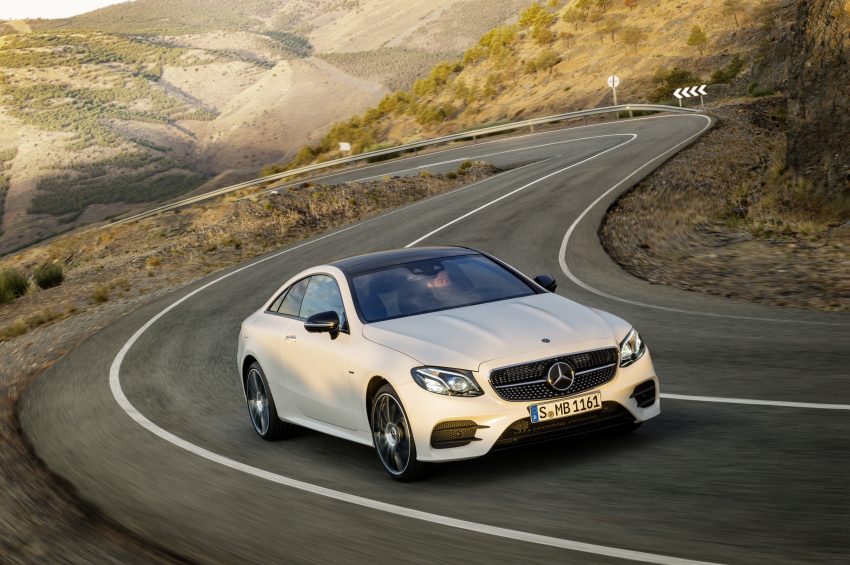 Mercedes-Benz E-Class Coupe ，帅气外表更强动力。 16041