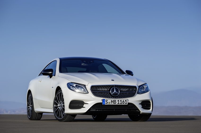 Mercedes-Benz E-Class Coupe ，帅气外表更强动力。 16045