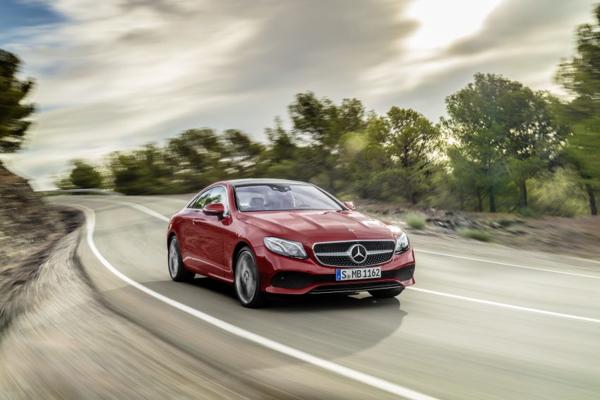 Mercedes-Benz E-Class Coupe ，帅气外表更强动力。 16012