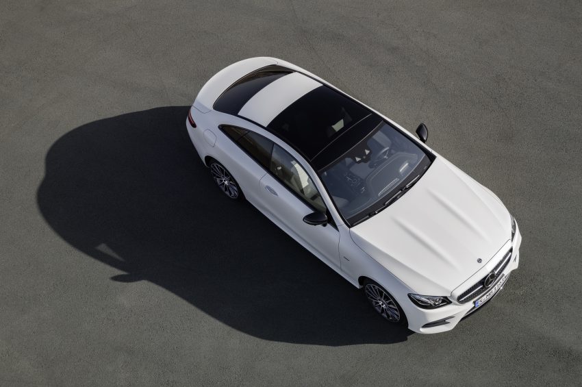 Mercedes-Benz E-Class Coupe ，帅气外表更强动力。 16052