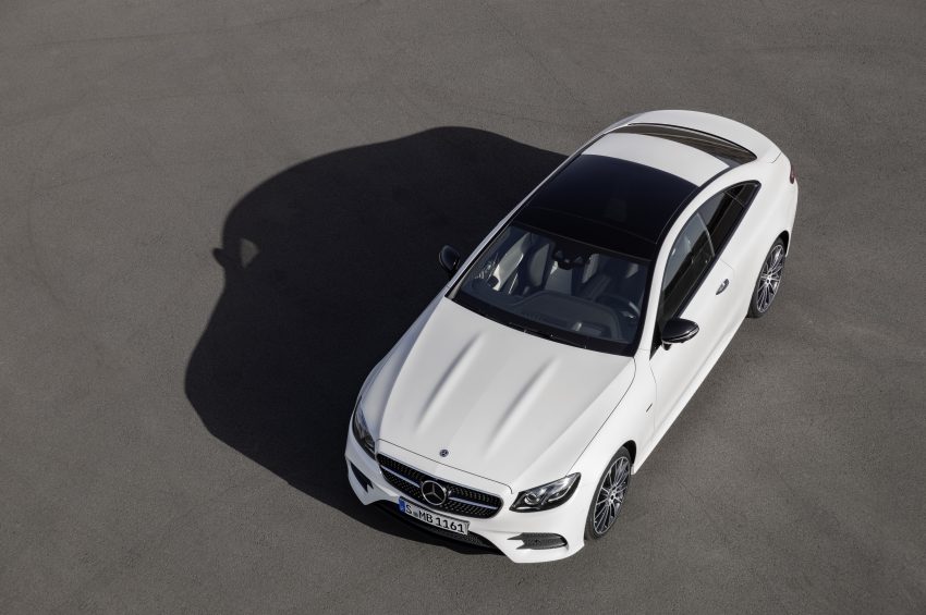 Mercedes-Benz E-Class Coupe ，帅气外表更强动力。 16053