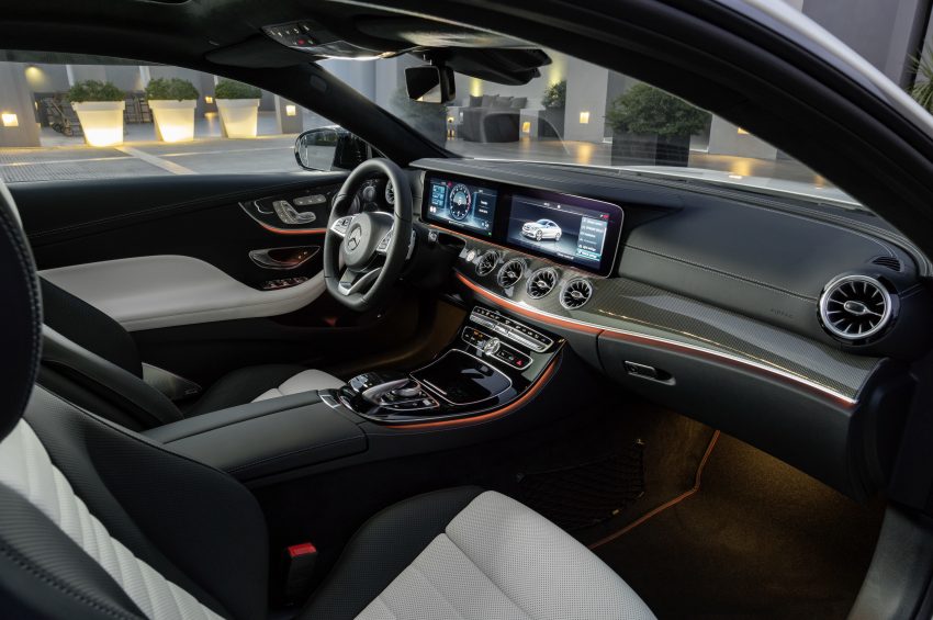 Mercedes-Benz E-Class Coupe ，帅气外表更强动力。 16055