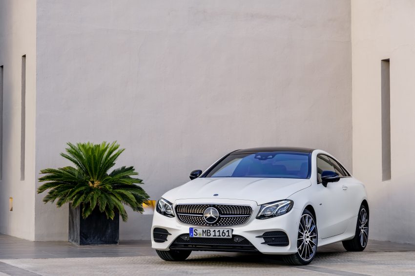 Mercedes-Benz E-Class Coupe ，帅气外表更强动力。 16058
