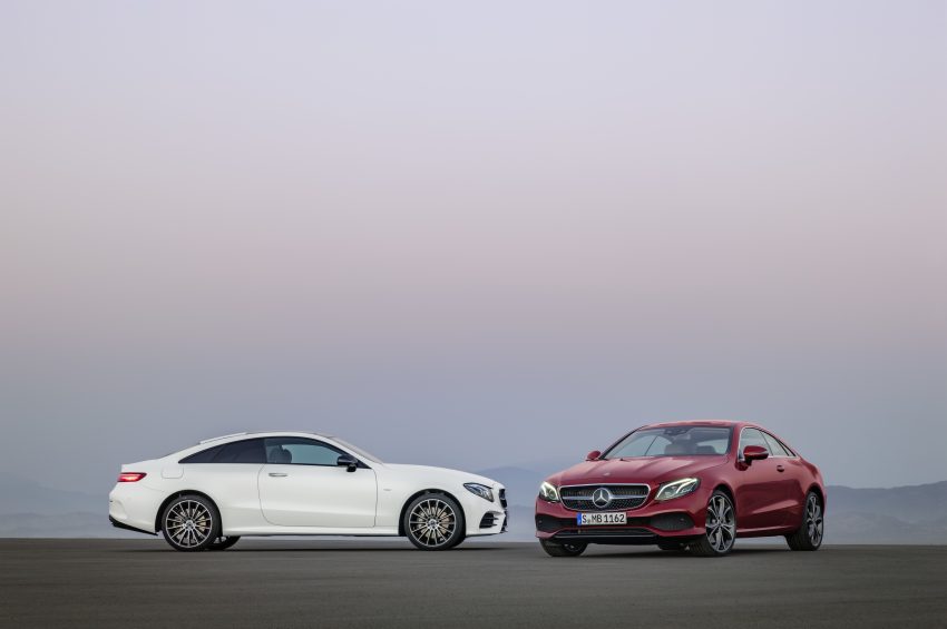 Mercedes-Benz E-Class Coupe ，帅气外表更强动力。 16065
