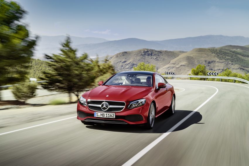 Mercedes-Benz E-Class Coupe ，帅气外表更强动力。 16014