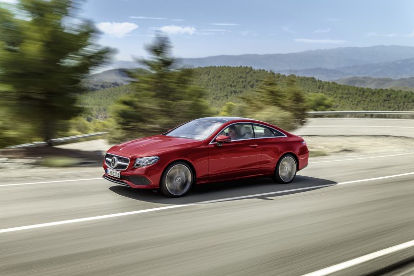 Mercedes-Benz E-Class Coupe ，帅气外表更强动力。 16015