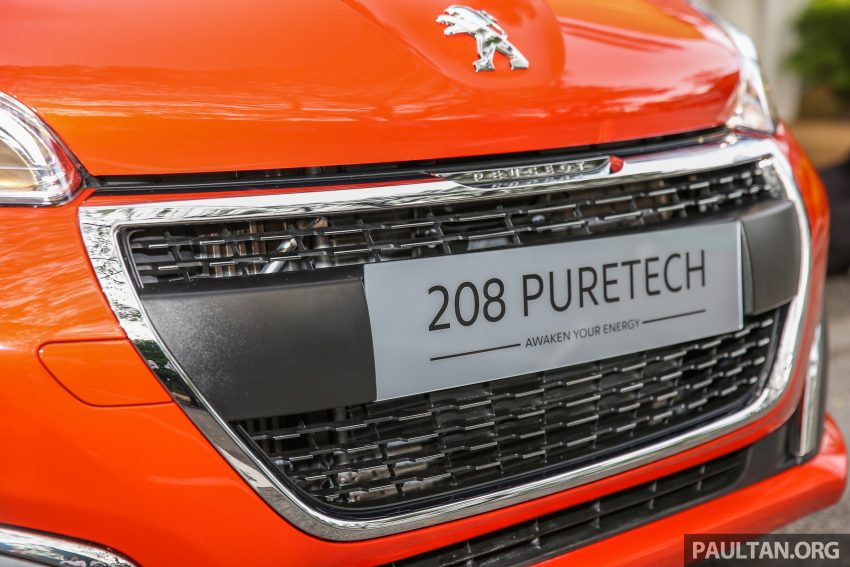 Peugeot 208 与 2008 小改预览，1.2 PureTech涡轮引擎。 16094