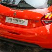 Peugeot 208 与 2008 小改预览，1.2 PureTech涡轮引擎。