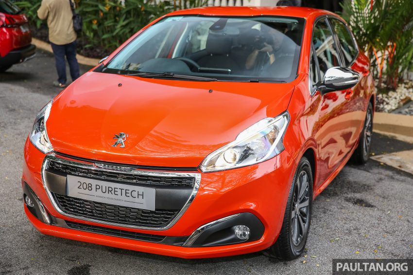 Peugeot 208 与 2008 小改预览，1.2 PureTech涡轮引擎。 16086