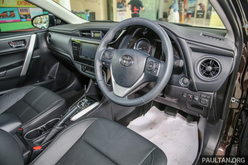 小改款 Toyota Corolla Altis 上市，新车价格保持不变！ 15847