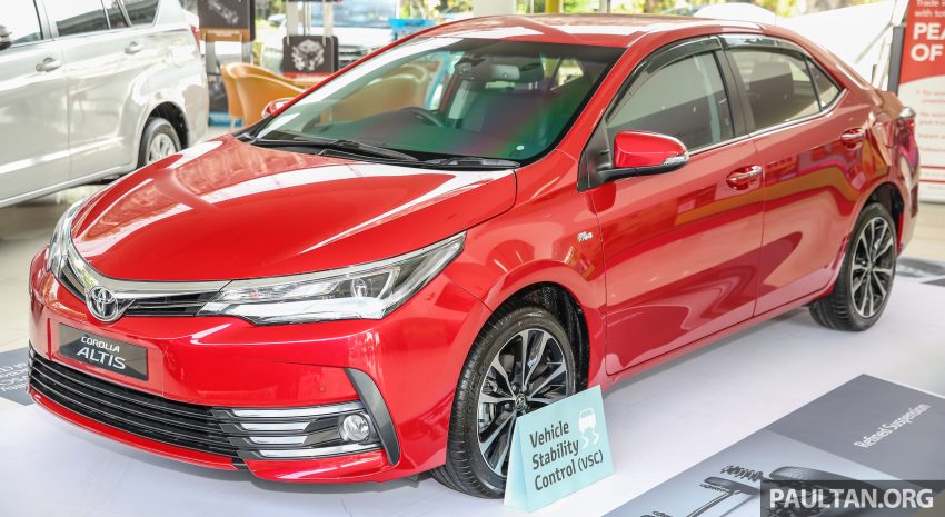 小改款 Toyota Corolla Altis 上市，新车价格保持不变！ 15864