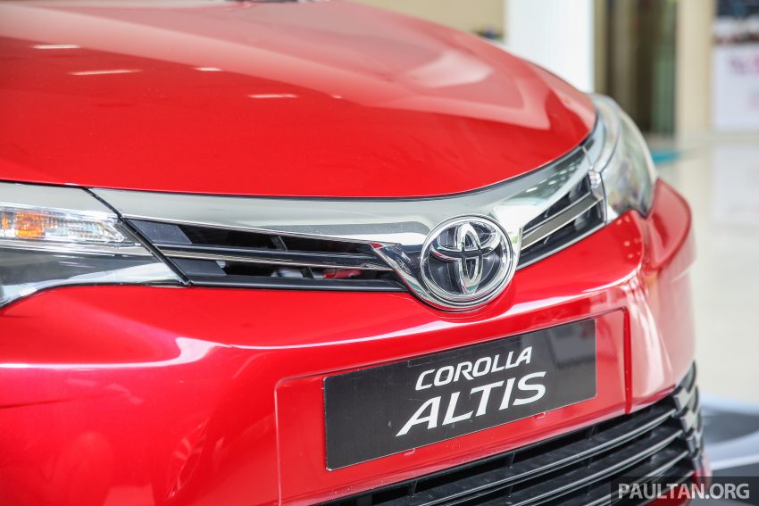小改款 Toyota Corolla Altis 上市，新车价格保持不变！ 15874