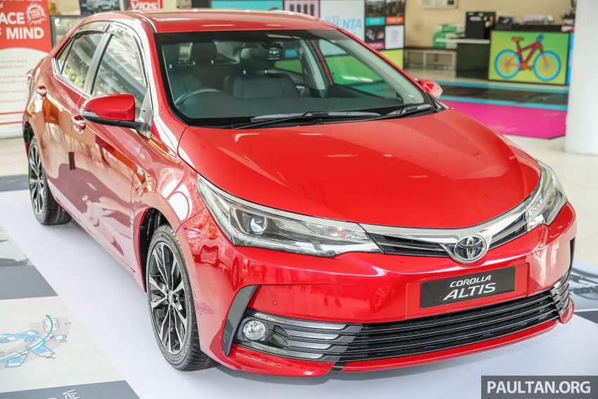 小改款 Toyota Corolla Altis 上市，新车价格保持不变！ 15865