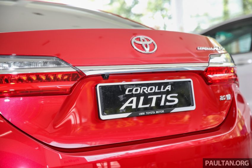 小改款 Toyota Corolla Altis 上市，新车价格保持不变！ 15884