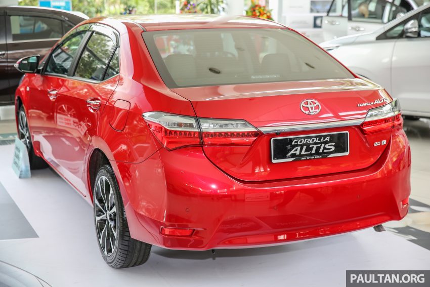 小改款 Toyota Corolla Altis 上市，新车价格保持不变！ 15867