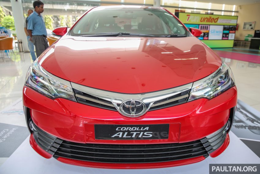 小改款 Toyota Corolla Altis 上市，新车价格保持不变！ 15868