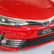 小改款 Toyota Corolla Altis 上市，新车价格保持不变！