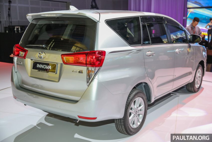 全新 Toyota Innova 本地上市，三等级售价从RM105k起。 15473
