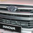 全新 Toyota Innova 本地上市，三等级售价从RM105k起。