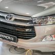 新车图集：Toyota Innova 2.0G 新车预览，明日上市。