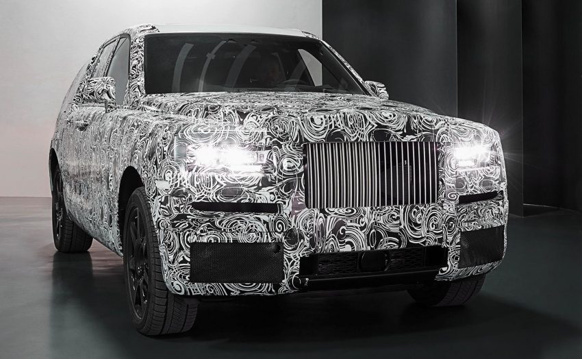 Rolls-Royce 首款 SUV Cullinan 曝光，预计2018年面世。 15259
