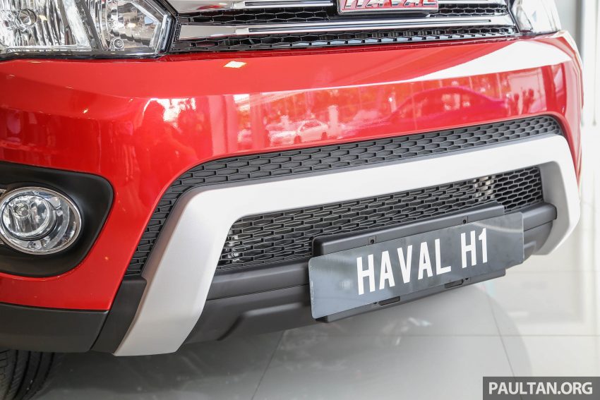 Haval M4 正式易名 Haval H1，售价与外型维持不变，取消手排配置只剩AMT，全车系标配ESP，价格从RM60k起！ 18192