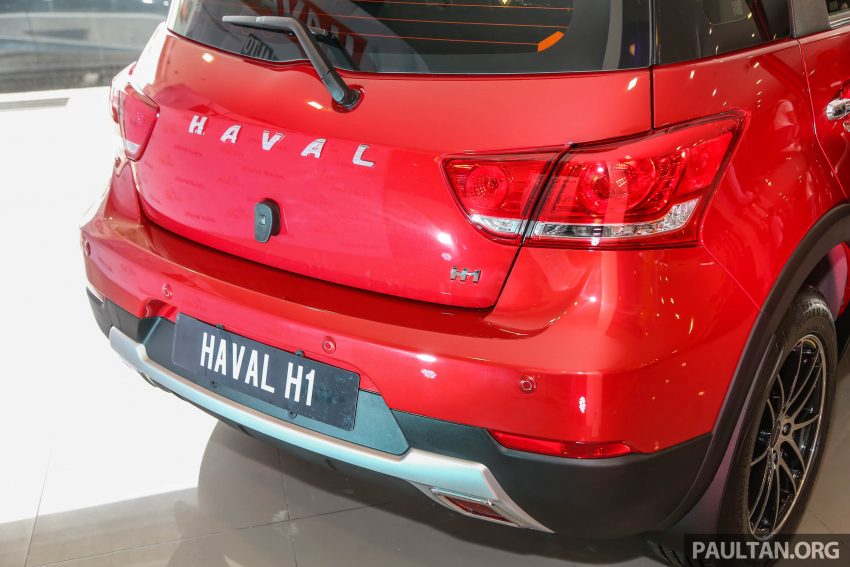 Haval M4 正式易名 Haval H1，售价与外型维持不变，取消手排配置只剩AMT，全车系标配ESP，价格从RM60k起！ 18199