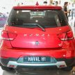 Haval M4 正式易名 Haval H1，售价与外型维持不变，取消手排配置只剩AMT，全车系标配ESP，价格从RM60k起！