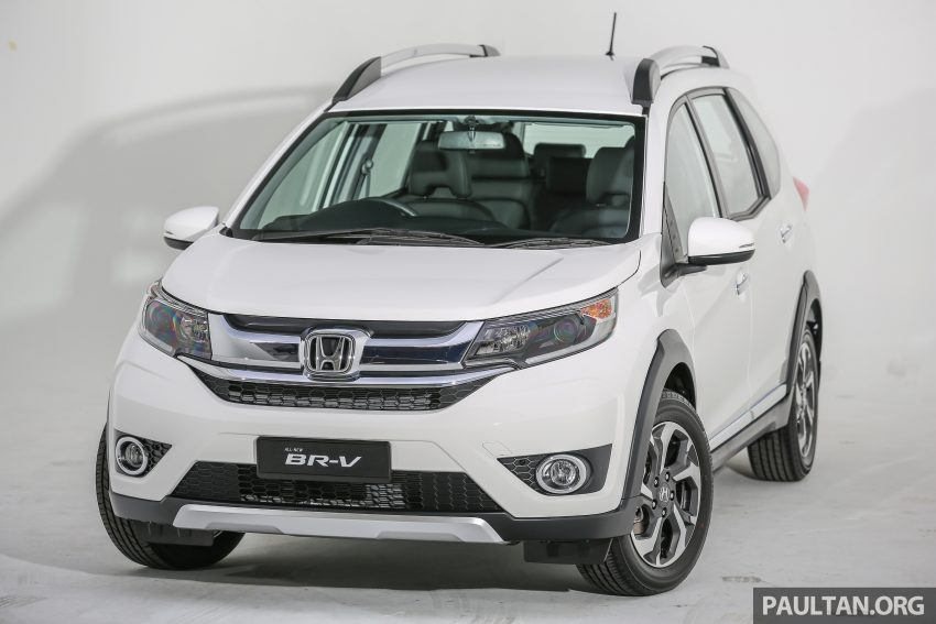 新车图集: Honda BR-V 1.5V，集SUV和MPV特点于一身。 18234