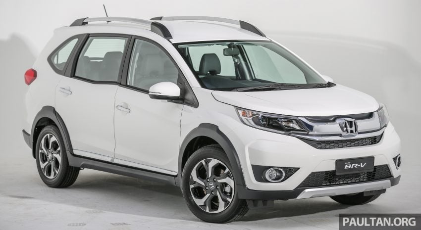 新车图集: Honda BR-V 1.5V，集SUV和MPV特点于一身。 18236