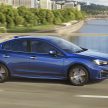 全新 Subaru Impreza 新加坡上市，两种车型三种等级。