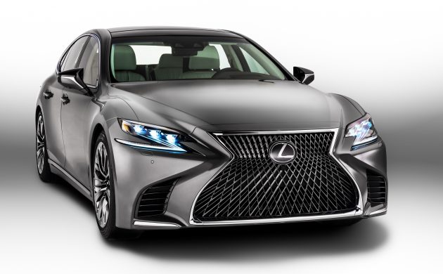 全新 Lexus LS 发布，搭配V6双涡轮引擎，十速变速箱！