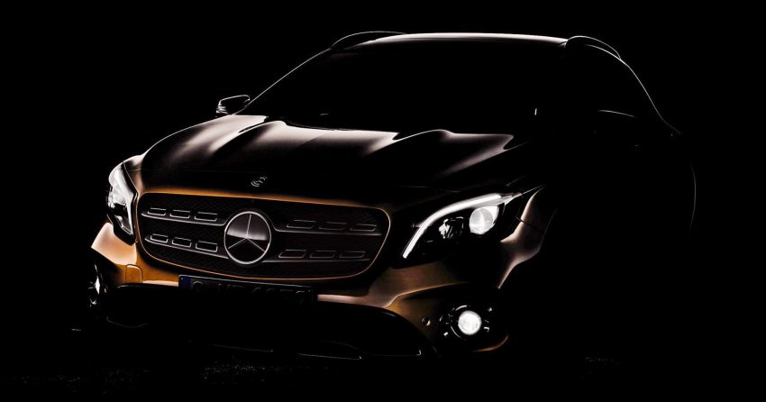 原厂发布 Mercedes-Benz GLA 小改热身照，即将面世！ 17005