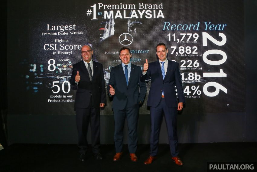 Mercedes-Benz 本地2016年业绩出炉，创历年销量新高！ 17888