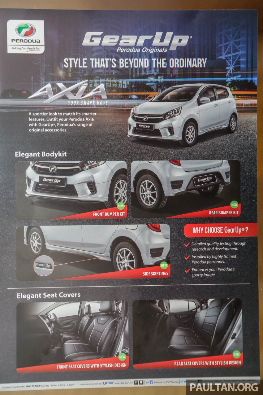 小改款 Perodua Axia 实车曝光，展销室即日起可供赏车。 18140