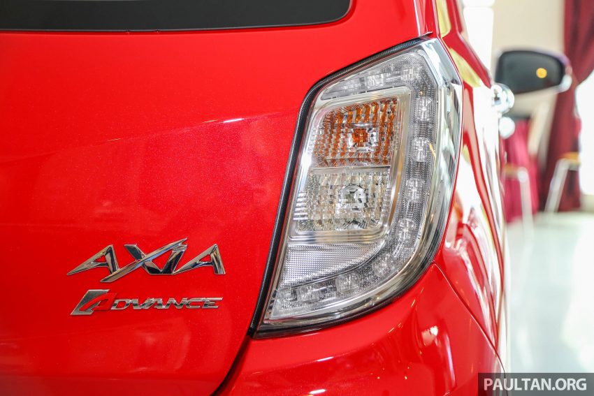 小改款 Perodua Axia 实车曝光，展销室即日起可供赏车。 18061