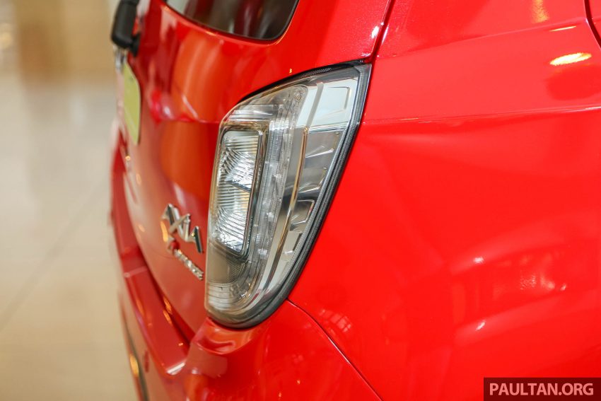 小改款 Perodua Axia 实车曝光，展销室即日起可供赏车。 18062