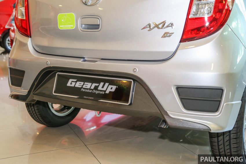 小改款 Perodua Axia 实车曝光，展销室即日起可供赏车。 18112