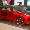 秀出自家设计实力，Perodua 展示Concept X 概念车型。