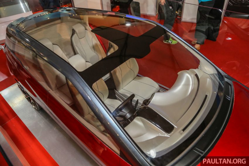 秀出自家设计实力，Perodua 展示Concept X 概念车型。 18395