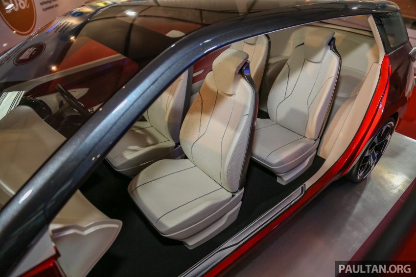秀出自家设计实力，Perodua 展示Concept X 概念车型。 18396