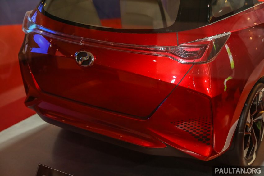 秀出自家设计实力，Perodua 展示Concept X 概念车型。 18401