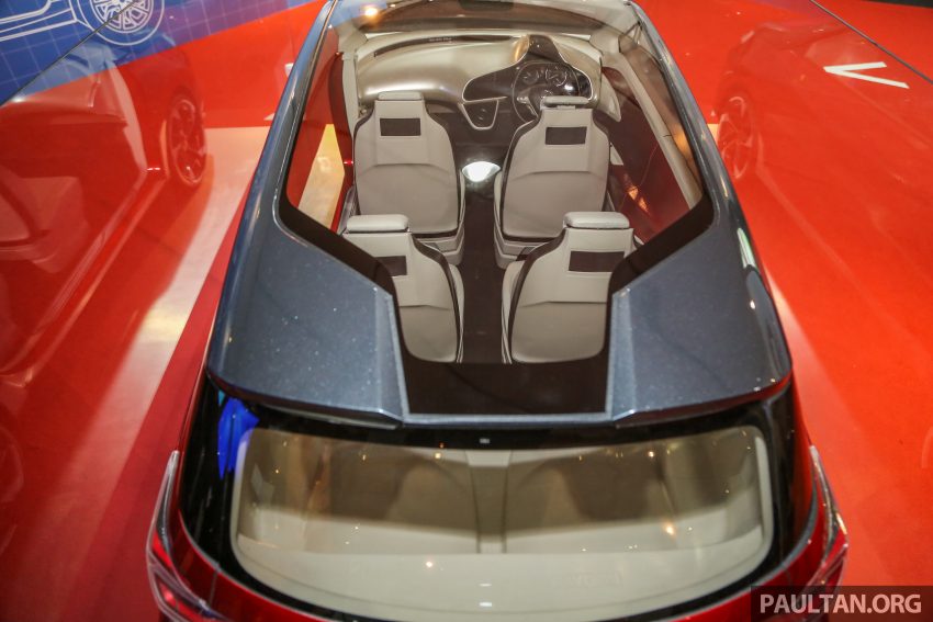 秀出自家设计实力，Perodua 展示Concept X 概念车型。 18405