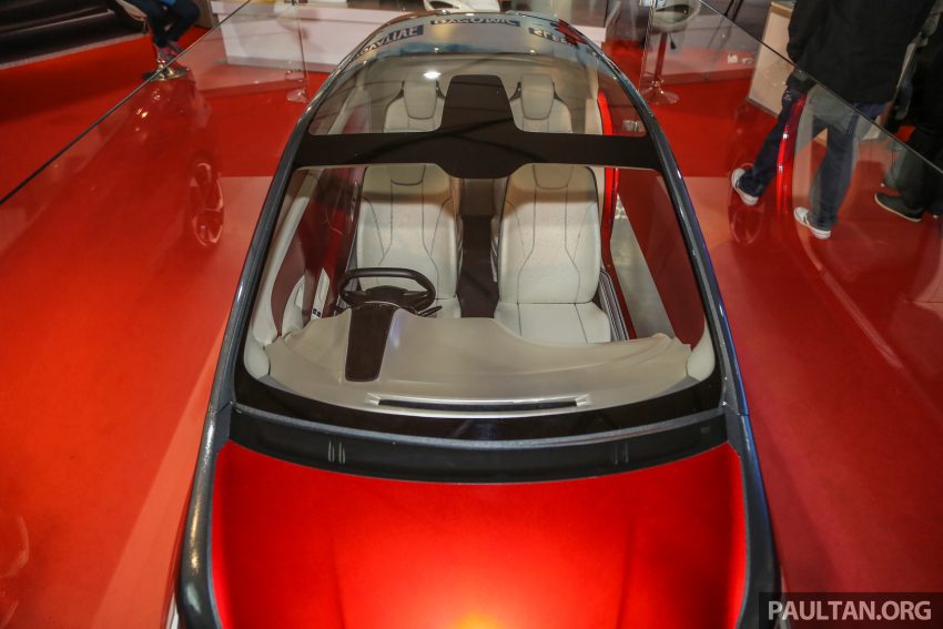 秀出自家设计实力，Perodua 展示Concept X 概念车型。 18406