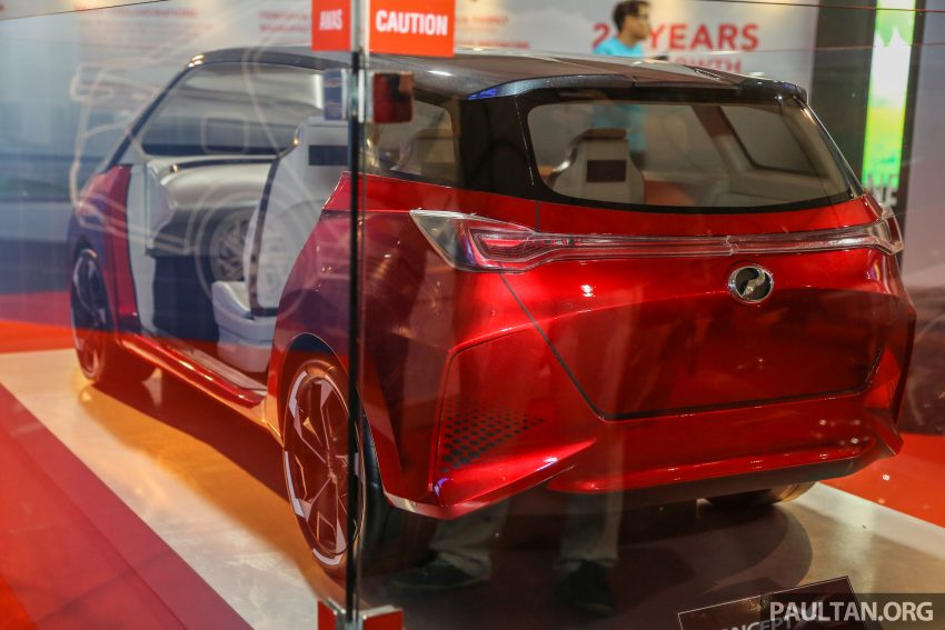 秀出自家设计实力，Perodua 展示Concept X 概念车型。 18385