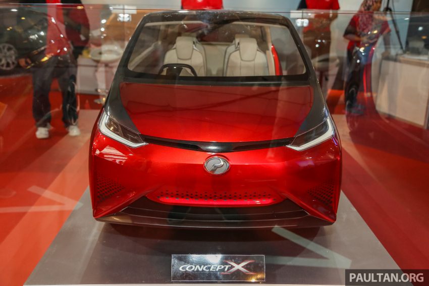 秀出自家设计实力，Perodua 展示Concept X 概念车型。 18386